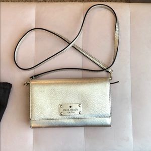 Kate Spade Gold Crossbody